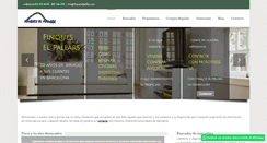 Desktop Screenshot of finqueselpallars.com